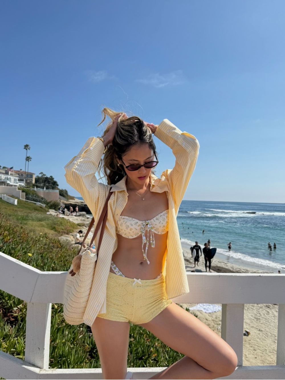 Yellow Button-Down Cover